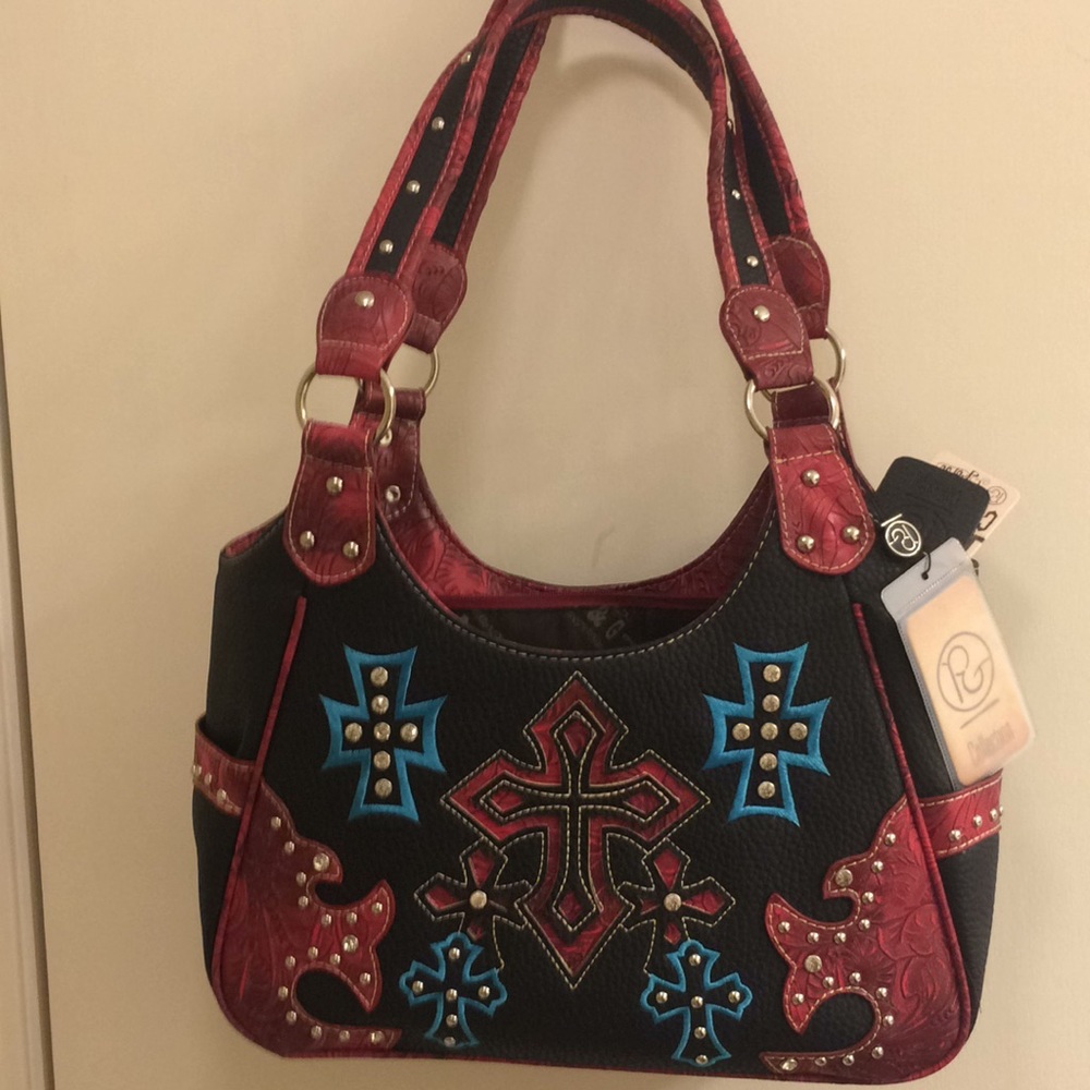 PG brand handbag